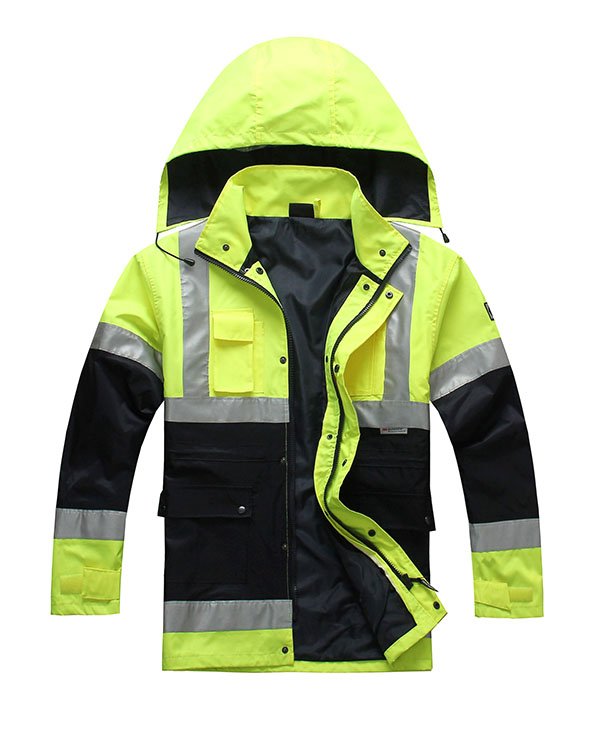 Hi Vis Taped Multi-Pocket Jacket