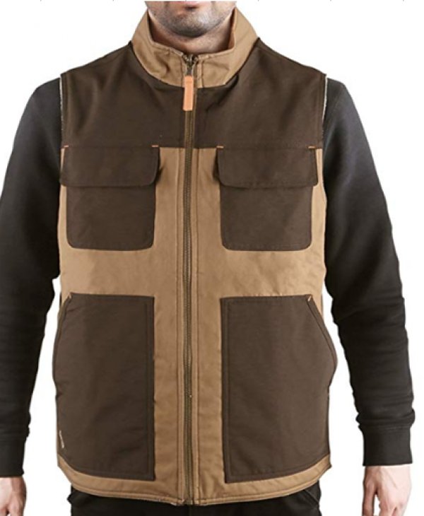 Men's Work Vest Water Repellent 