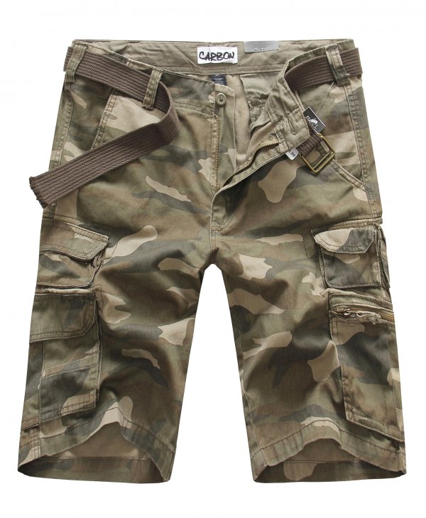 Work Shorts for Men Camouflage 